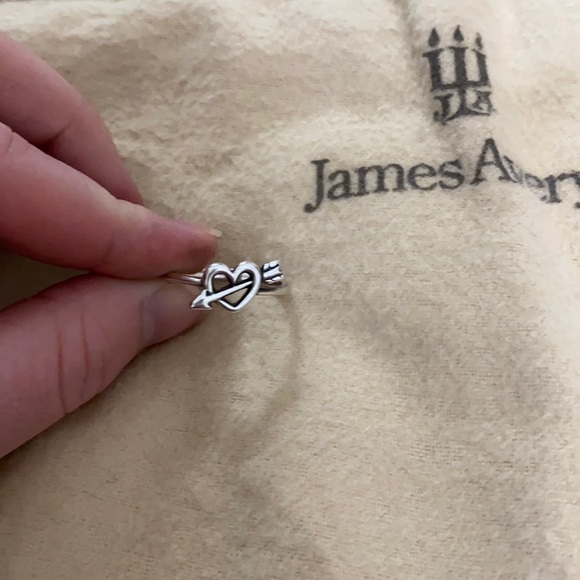 James Avery Jewelry - James Avery heart with arrow ring
